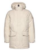 Rockie Down Parka Parka Jakke Cream Tommy Hilfiger