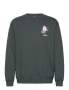 Pinus Sweatshirt Tops Sweatshirts & Hoodies Sweatshirts Green Makia