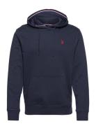 Uspa Sweatshirt Brayden Men Tops Sweatshirts & Hoodies Hoodies Blue U.S. Polo Assn.