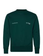 Calvin Klein 1978 Crew Neck Tops Sweatshirts & Hoodies Sweatshirts Green Calvin Klein Jeans