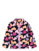 Nmfmeeko Fleece Jacket Aop1 Outerwear Fleece Outerwear Fleece Jackets Pink Name It