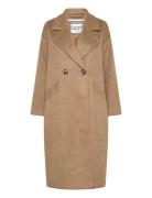 Filiccasz Coat Outerwear Outerwear Coats Winter Coats Beige Saint Tropez