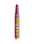 Nyx Professional Makeup Fat Oil Slick Click 09 That's Major Lip Balm 2,3Ml Læbebehandling Nude NYX Professional Makeup