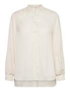 Muxieiw Shirt Tops Blouses Long-sleeved White InWear