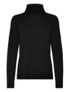 Turtle Neck Sweater Tops Knitwear Turtleneck Black United Colors Of Benetton