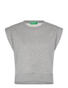 Sleeveless Sweater Tops T-shirts & Tops Sleeveless Grey United Colors Of Benetton