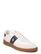 Heritage Aera Leather-Suede Sneaker Low-top Sneakers White Polo Ralph Lauren