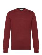 Bs Jupiter Regular Fit Knitwear Tops Knitwear Round Necks Red Bruun & Stengade