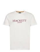 Heritage Classic Tee Tops T-Kortærmet Skjorte White Hackett London