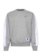 Crewneck Sweatshirt Tops Sweatshirts & Hoodies Sweatshirts Grey Champion