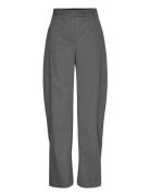 Curved Leg Pants Bottoms Trousers Wide Leg Grey REMAIN Birger Christensen