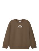 Nkmnakrave Ls Rlx Sweat Bru Tops Sweatshirts & Hoodies Sweatshirts Green Name It