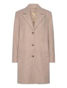 Slfnew Alma Wool Coat Noos Outerwear Coats Winter Coats Beige Selected Femme