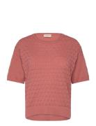 Fqdodo-Pullover Tops Knitwear Jumpers Pink FREE/QUENT