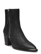 Booties Shoes Boots Ankle Boots Ankle Boots With Heel Black Billi Bi