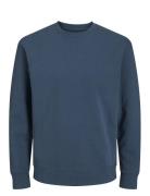 Jjestar Basic Sweat Crew Neck Tops Sweatshirts & Hoodies Sweatshirts Navy Jack & J S