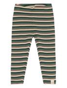 Legging Modal Multi Striped Bottoms Leggings Multi/patterned Petit Piao