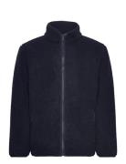 Fleece Jacket Tops Sweatshirts & Hoodies Fleeces & Midlayers Navy Lindbergh