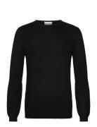 Bs Irving Regular Fit Knitwear Tops Knitwear Round Necks Black Bruun & Stengade