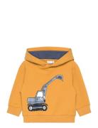 Nmmnutraktor Nreg Sweat Wh Bru Box Tops Sweatshirts & Hoodies Hoodies Orange Name It