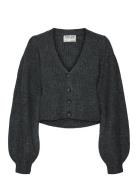 Vmmay Ls V-Neck Knit Cardigan Vma Tops Knitwear Cardigans Grey Vero Moda