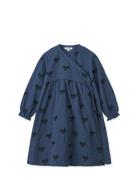 Cleo Printed Dress Dresses & Skirts Dresses Casual Dresses Long-sleeved Casual Dresses Navy Liewood