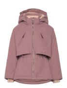 Matalgeana Fleece Lined Winter Jacket. Grs Outerwear Jackets & Coats Winter Jackets Pink Mini A Ture