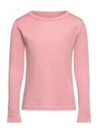 Hcabba - Nightwear Tops T-shirts Long-sleeved T-Skjorte Pink Hust & Claire