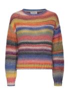 Fairhavenll Jumper Ls Tops Knitwear Jumpers Multi/patterned Lollys Laundry