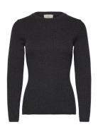 Bs Bonita Regular Fit Knitwear Tops Knitwear Jumpers Grey Bruun & Stengade