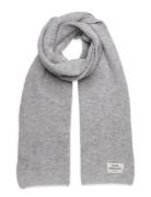 Tosca Alona Scarf Accessories Scarves Winter Scarves Grey Mads Nørgaard