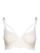 Isabella Ud Ll Lingerie Bras & Tops Soft Bras Bralette White Hunkemöller