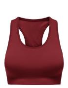 Onpdaisy-2 Seam Bra Noos Sport Bras & Tops Sports Bras - All Burgundy Only Play