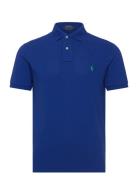 The Iconic Mesh Polo Shirt Designers Knitwear Short Sleeve Knitted Polos Blue Polo Ralph Lauren