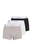 Trunk 3Pk Boxershorts Grey Calvin Klein