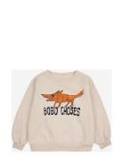 The Clever Fox Sweatshirt Tops Sweatshirts & Hoodies Sweatshirts Beige Bobo Choses