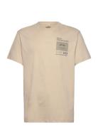 Halo B-583 T-Shirt Tops T-Kortærmet Skjorte Beige HALO