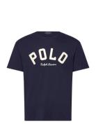 Classic Fit Logo Jersey T-Shirt Tops T-Kortærmet Skjorte Navy Polo Ralph Lauren