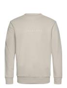 O-Neck Brand Carrier Sweatshirt Tops Sweatshirts & Hoodies Sweatshirts Beige Lindbergh