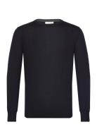 Bs Jupiter Regular Fit Knitwear Tops Knitwear Round Necks Navy Bruun & Stengade