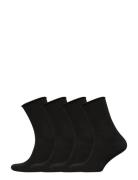 Jbs Of Dk Sock Bamboo 4Pk Lingerie Socks Regular Socks Black JBS Of Denmark