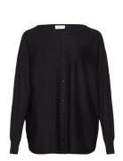 Wa-Samanda 1 Tops Knitwear Jumpers Black Wasabiconcept