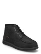 Newmarket Mid Lace Up Chukka Boot Black Nubuck Snørestøvler Black Timberland