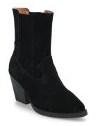 Havan Shoes Boots Ankle Boots Ankle Boots With Heel Black SUNCOO Paris