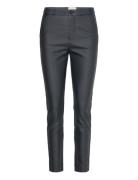 Fqsolvej-Ankle-Pa-Cooper Bottoms Trousers Slim Fit Trousers Navy FREE/QUENT