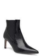 Janet_Chbootie70_Bo Shoes Boots Ankle Boots Ankle Boots With Heel Black BOSS