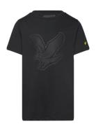 Graphic Eagle T-Shirt Tops T-Kortærmet Skjorte Black Lyle & Scott