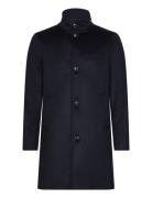 Jesse Melton Cashmere Coat Uldfrakke Frakke Navy J. Lindeberg