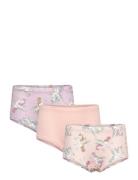 Hipster 3 Pack Unicorn Aop Night & Underwear Underwear Panties Multi/patterned Lindex