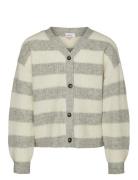 Vmnatahlie Ls V-Nck Cardi Ga Girl Tops Knitwear Cardigans Beige Vero Moda Girl